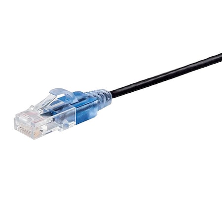Voice and Data Patch Cord, Black, 25 ft L MPN:44510