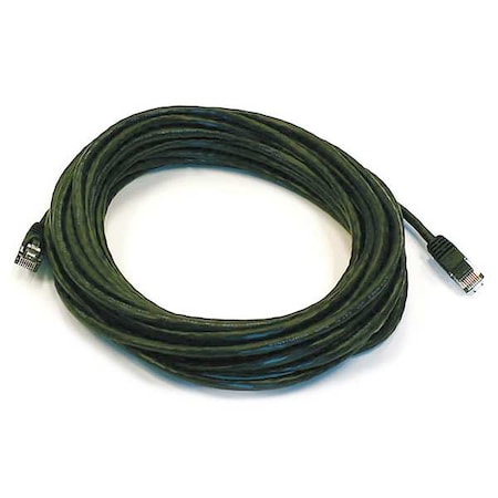 Patch Cord, Cat 5e, Booted, Black, 30 ft. MPN:4993