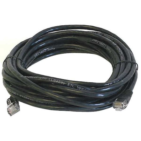 Patch Cord, Cat 6, Booted, Black, 20 ft. MPN:5008
