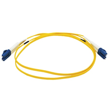 Fiber Optic Patch Cord, LC/LC, 1m, Yellow MPN:5217