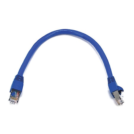 STP Cable, 500MHz, 24AWG, Blue, 1ft MPN:5898