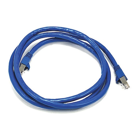 Patch Cord, Cat 6A, Booted, Blue, 5.0 ft. MPN:5900