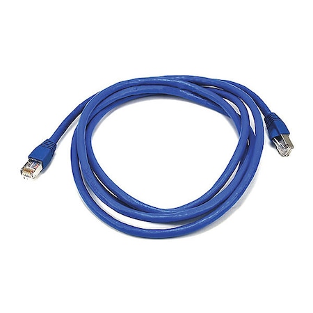 Patch Cord, Cat 6A, Booted, Blue, 7.0 ft. MPN:5901