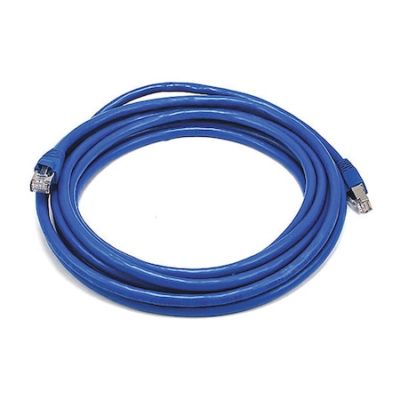 STP Cable, 500MHz, 24AWG, Blue, 14ft MPN:5903