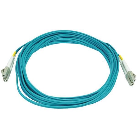 Fiber Optic Patch Cord, LC/LC, 5m, Aqua MPN:6388
