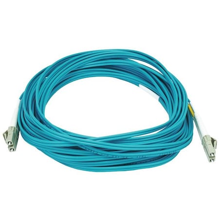 Fiber Optic Patch Cord, LC/LC, 10m, Aqua MPN:6389