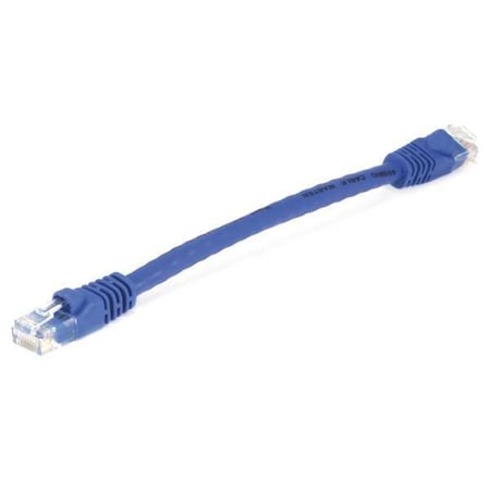 Patch Cord, Cat 6, Booted, Blue, 0.5 ft. MPN:7499