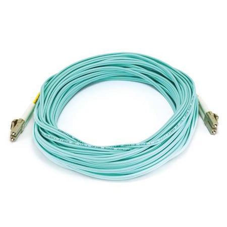 Fiber Optic Patch Cord, LC/LC, 15m, Aqua MPN:7622