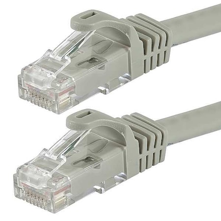 Patch Cord, Cat 6, Flexboot, Gray, 20 ft. MPN:9786
