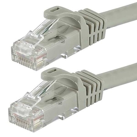 Patch Cord, Cat 6, Flexboot, Gray, 3.0 ft. MPN:9796