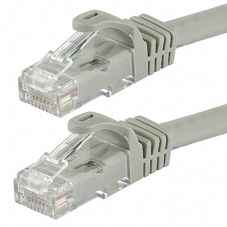 Patch Cord, Cat 6, Flexboot, Gray, 14 ft. MPN:9800