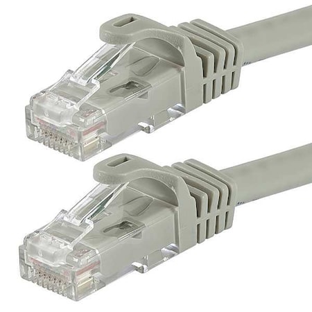 Patch Cord, Cat 6, Flexboot, Gray, 100 ft. MPN:9803