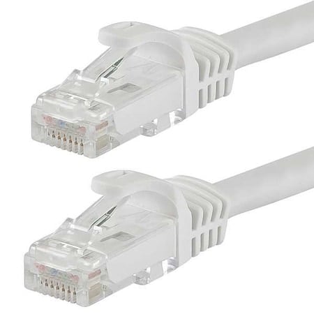 Patch Cord, Cat 6, Flexboot, White, 3.0 ft. MPN:9821