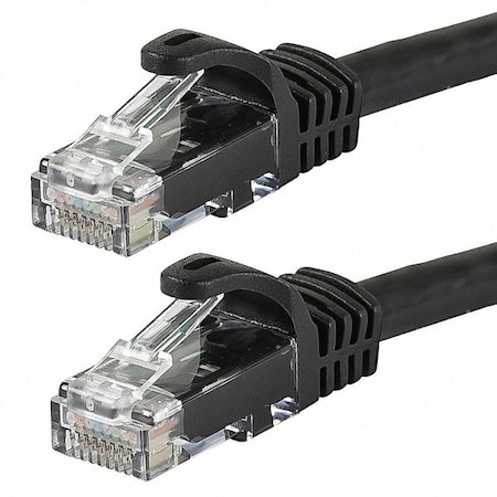 Patch Cord, Cat 6, Flexboot, Black, 14 ft. MPN:9823