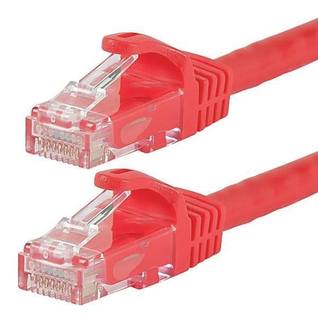 Patch Cord, Cat 6, Flexboot, Red, 2.0 ft. MPN:9830