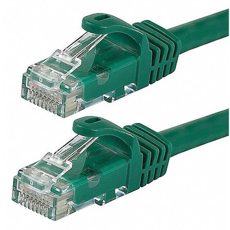 Patch Cord, Cat 6, Flexboot, Green, 7.0 ft. MPN:9850