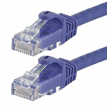 Patch Cord, Cat 6, Flexboot, Purple, 50 ft. MPN:9858