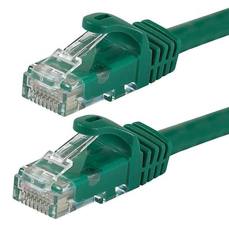Patch Cord, Cat 6, Flexboot, Green, 2.0 ft. MPN:9864
