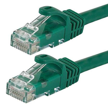 Patch Cord, Cat 6, Flexboot, Green, 5.0 ft. MPN:9866