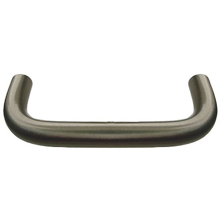 Pull Handle, SS, 8 In. H, Natural, Threaded Holes MPN:AN-0755