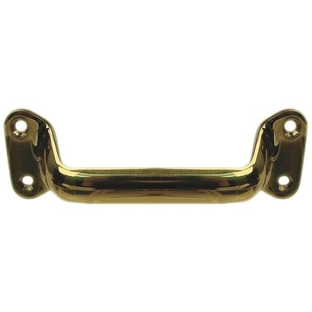 Pull Handle, Cast Brass, Polished, Unthr. Through Holes MPN:PH-0238