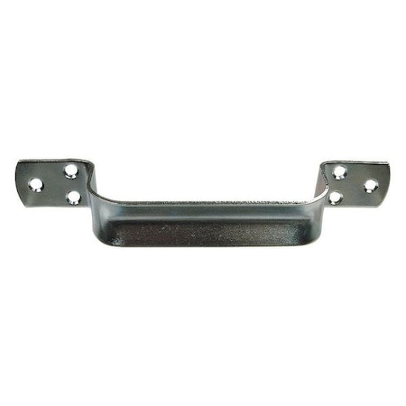 Pull Handle, Steel, Polished Zinc, Unth. Through Holes MPN:PH-0250