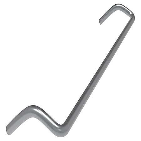 Offset Pull Handle, Stainless Steel, Polished, Threaded Holes MPN:PH-0264