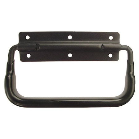 Folding Pull Handle, Aluminum, Matte, Unthr. Through Holes MPN:PH-0302