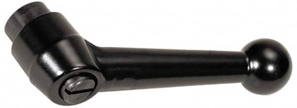 Clamping-Speed Handles & Levers, Product Type: Tapped Adjustable Handle , Hole Type: Tapped , Material: Zinc , Material: Zinc  MPN:28041
