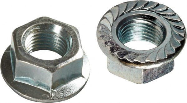 Hex Lock Nut: 5/16-18, Grade 8 Steel, Zinc-Plated MPN:MA-LN51618Z
