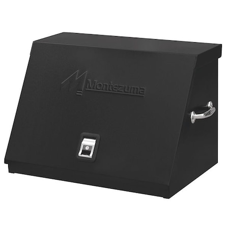 Triangular Top Chest, 0 Drawer, Black, 16 ga. Steel, 30-3/4