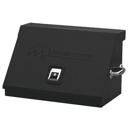 Triangle Top Chest, Black, Steel, 23-1/2 in W x 13-3/4 in D x 14-1/2 in H MPN:SM200B