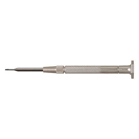 Slotted Steel Handle Screwdriver, .040