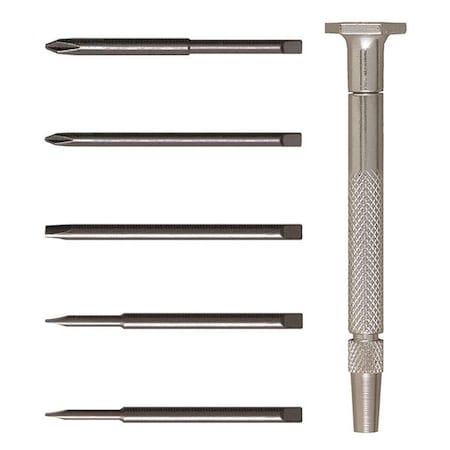 Steel Slot/Cross Point Driver Set, 6Pc MPN:58-0139