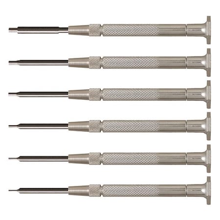 Steel Hex Driver Set, 6 Pc MPN:58-0149