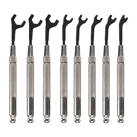 Open End Wrench Set, 30 Deg, 5/64-5/16, 8Pc MPN:58-0151