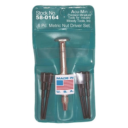 Steel Metric Nut Driver Set, 7 Pc MPN:58-0164