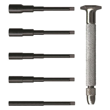 Mag Handle Nut Driver Set, 6 Pc MPN:58-0179