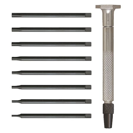 Steel Handle Star Driver Set, 9 Pc MPN:58-0280
