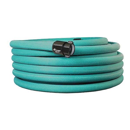 Booster Fire Hose, Not Jacketed, 100 ft. Length, 1 in Hose Inside Dia., Polyurethane Hose Tube MPN:1130-10110049