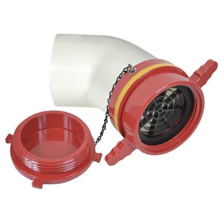 Dry Hydrant 45 Adapter, 4-1/2 In Female MPN:298-604525