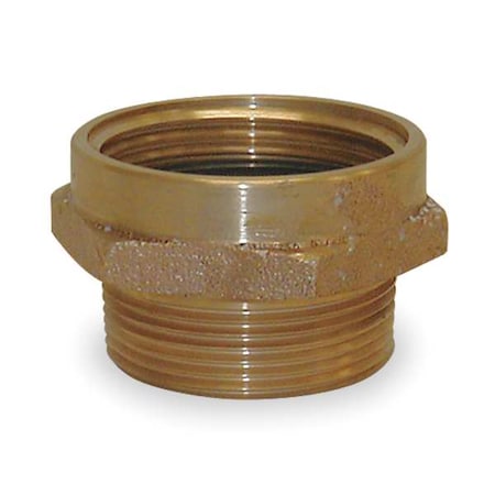 Fire Hose Adapter, Straight, NPTxNH MPN:357-2522561