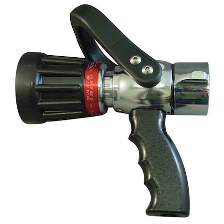 USCG Fire Hose Nozzle, 1-1/2 In., Black MPN:509P-1522
