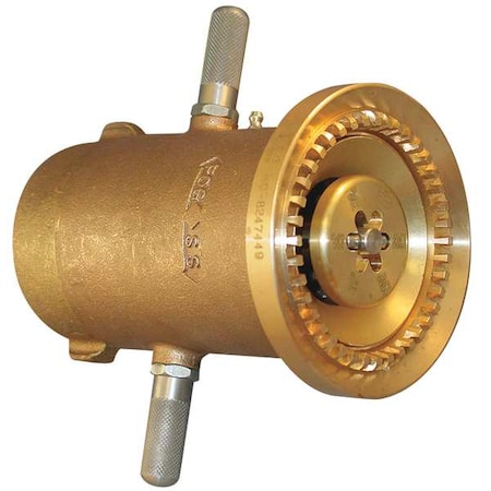 Industrial Fire Hose Nozzle, 2-1/2 In. MPN:529-2522