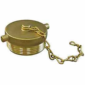 Fire Hose Hose Plug - 2-1/2 In. NH - Brass 661-2521