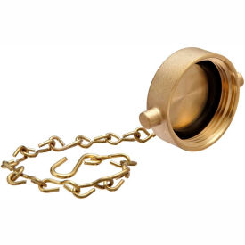 Fire Hose Hose Cap - 1-1/2 In. NH - Brass 662-1521