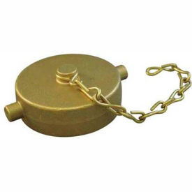 Fire Hose Hose Cap - 4-1/2 In. NH - Brass 662-4521