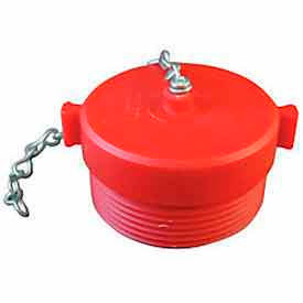 Fire Hose Red Hose Plug - 2-1/2 In. NH - Plastic 663-252