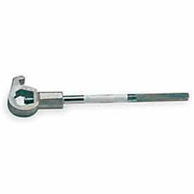 Fire Hose Adjustable Hydrant Wrench - 1-1/4 In. - 4-1/2 In. - Malleable Iron 879-8