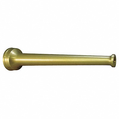Industrial Fire Hose Nozzle 1 in Brass MPN:572-1011